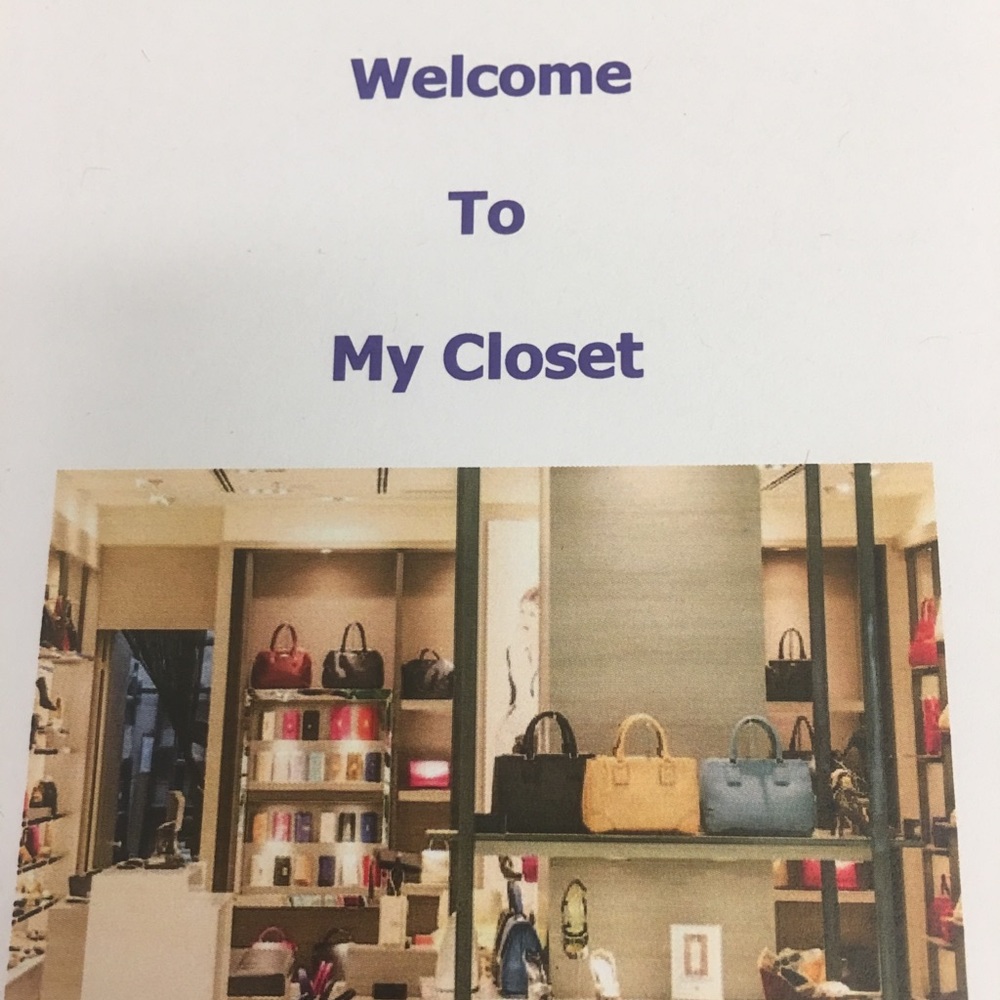Welcome to My Closet!!